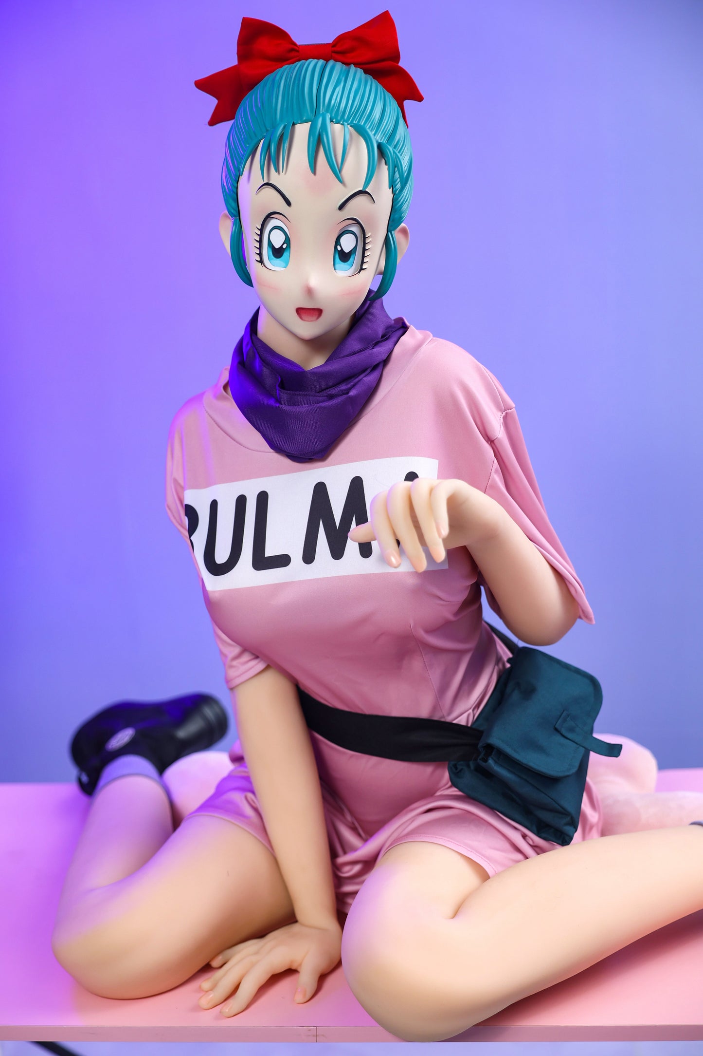 158cm/5ft2 D-cup Anime Dragon Ball Character Bulma TPE Sex Doll