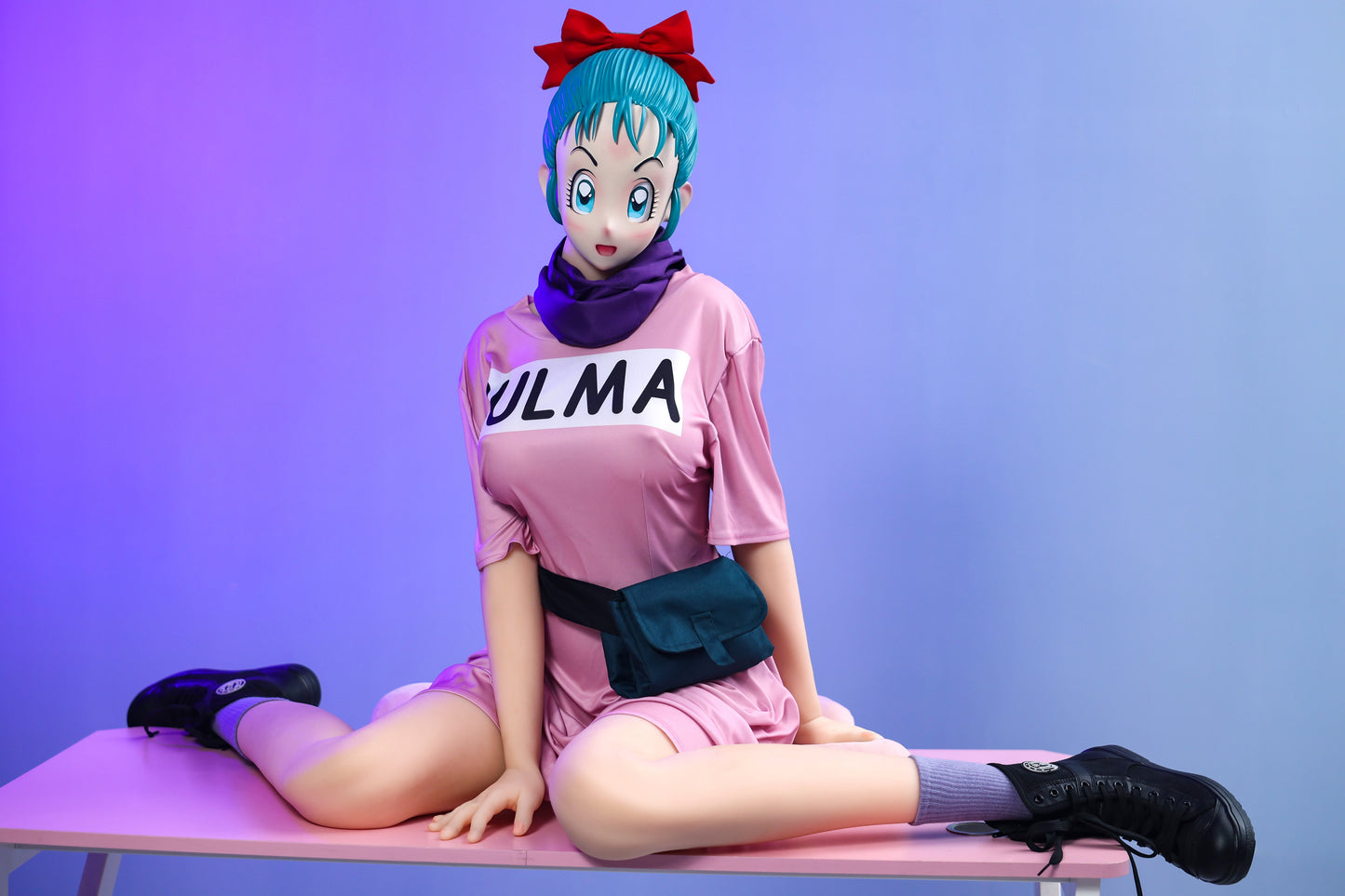 158cm/5ft2 D-cup Anime Dragon Ball Character Bulma TPE Sex Doll