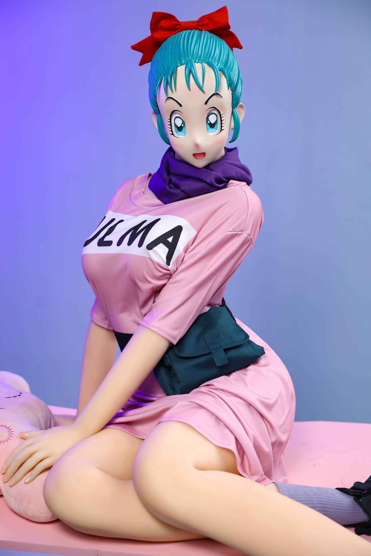 158cm/5ft2 D-cup Anime Dragon Ball Character Bulma TPE Sex Doll