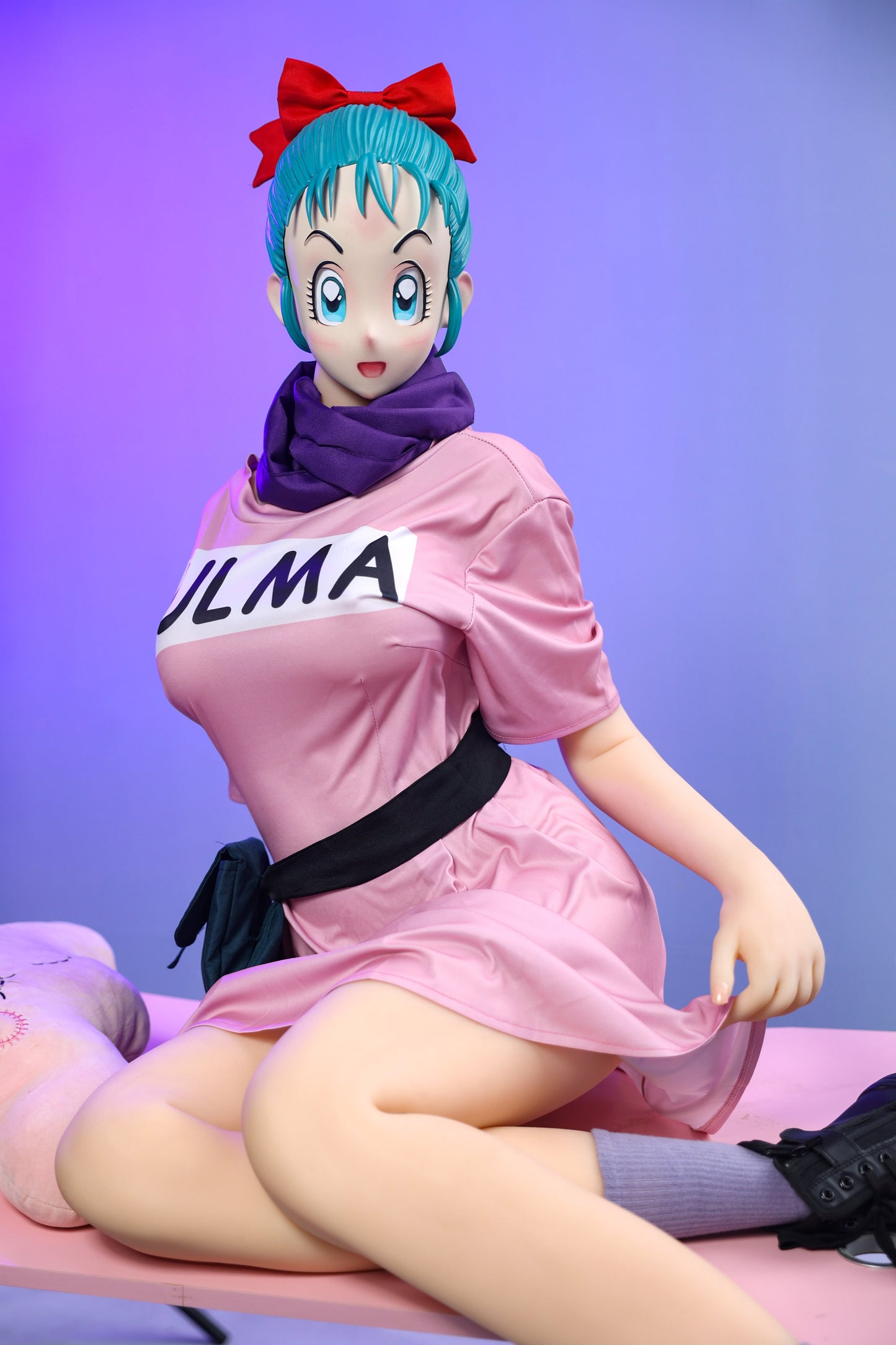 158cm/5ft2 D-cup Anime Dragon Ball Character Bulma TPE Sex Doll