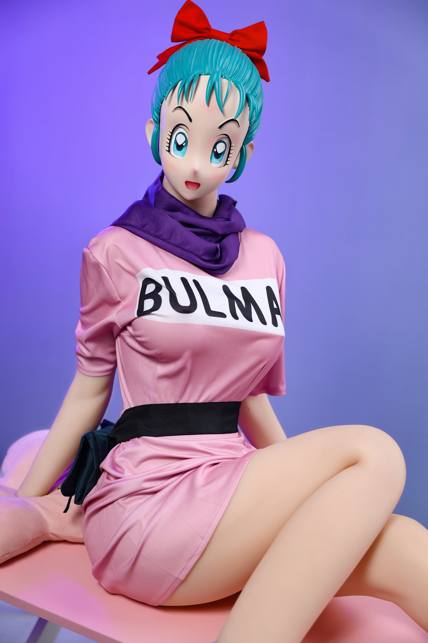 158cm/5ft2 D-cup Anime Dragon Ball Character Bulma TPE Sex Doll
