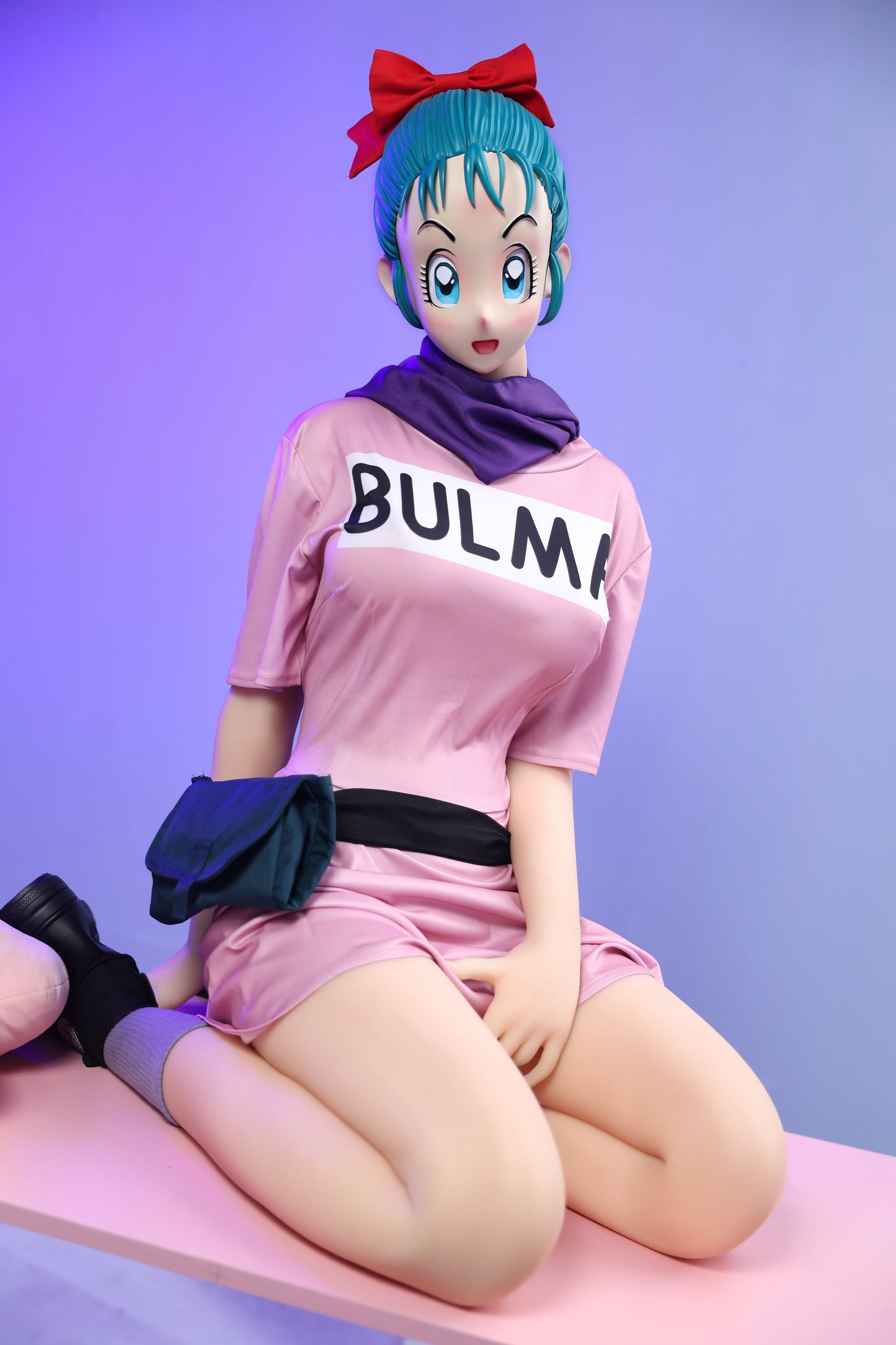 158cm/5ft2 D-cup Anime Dragon Ball Character Bulma TPE Sex Doll