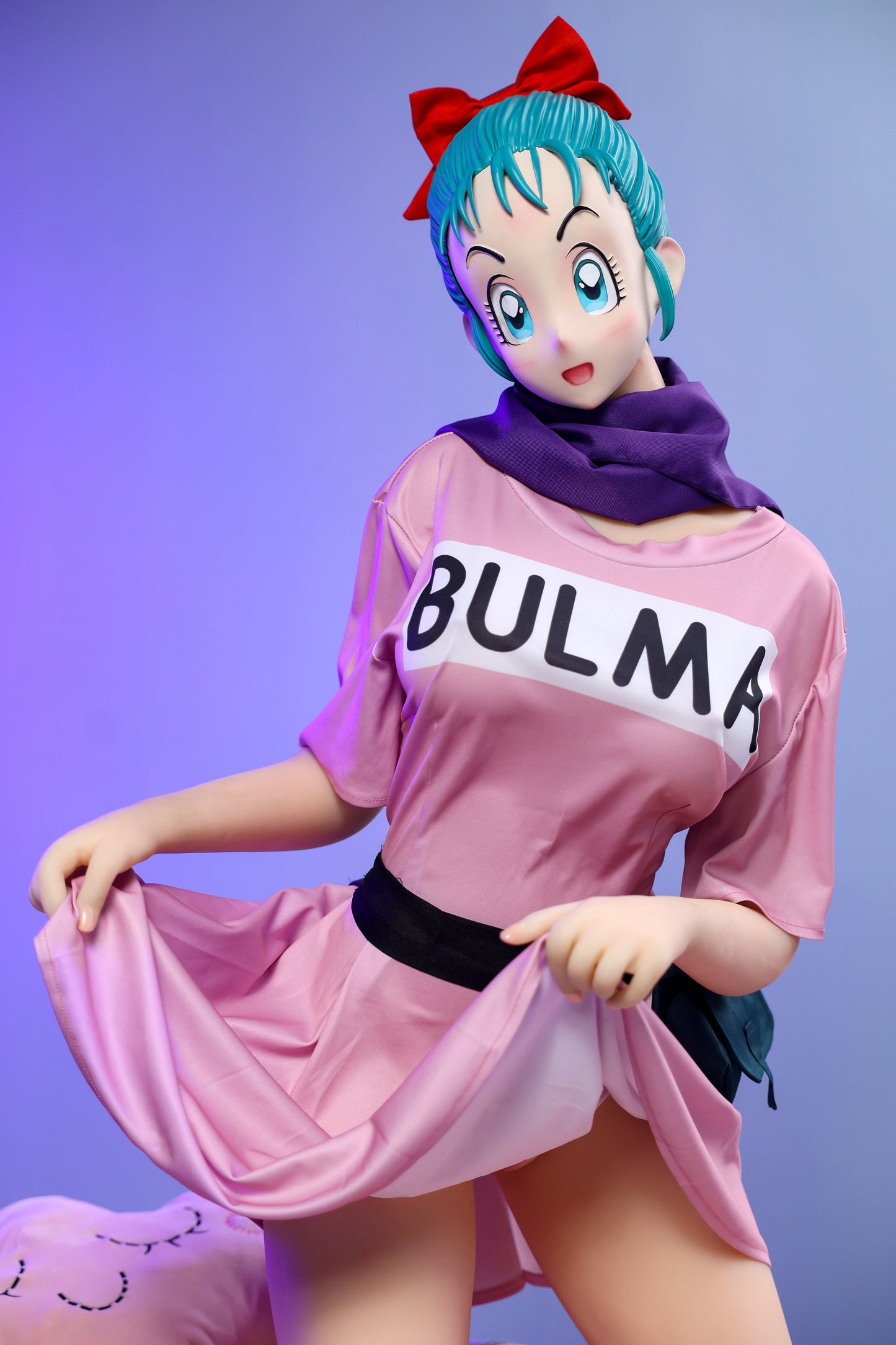 158cm/5ft2 D-cup Anime Dragon Ball Character Bulma TPE Sex Doll