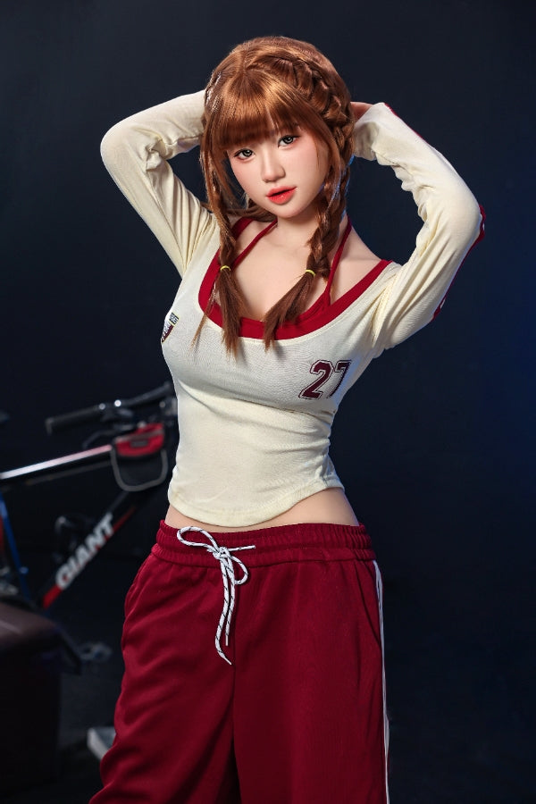 168cm/5ft6 F-cup Big Breast Silicone Head Sex Doll - #888 BKC 168cm/5ft6 F-cup Big Breast Silicone Head Sex Doll - #888 BKC