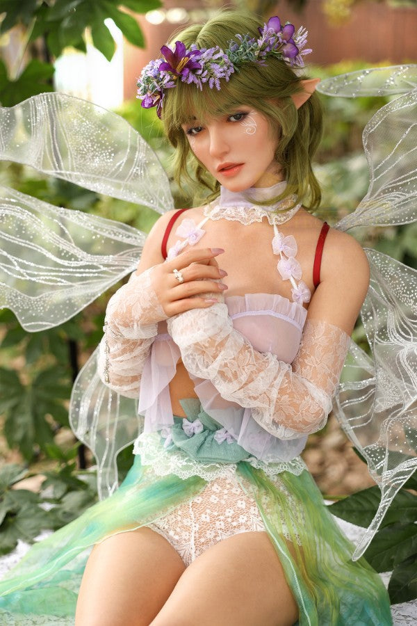 167cm/5ft6 E-Cup Big Tits Fairy Silicone Sex Doll - S48