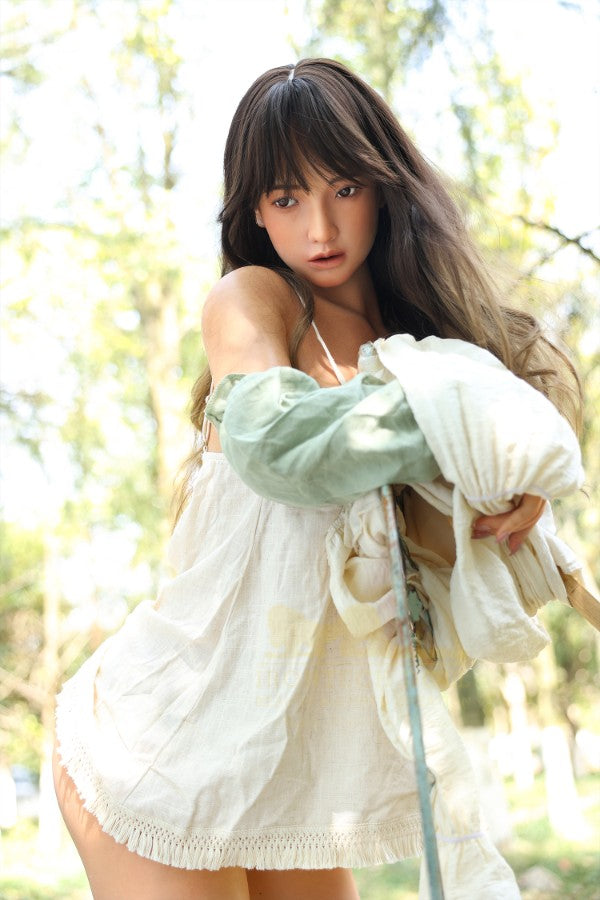 167cm/5ft6 E-Cup Japanese Big Tits Silicone Sex Doll - S37