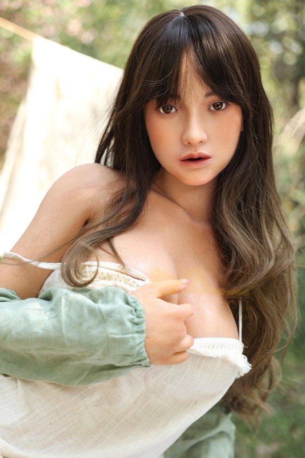 167cm/5ft6 E-Cup Japanese Big Tits Silicone Sex Doll - S37