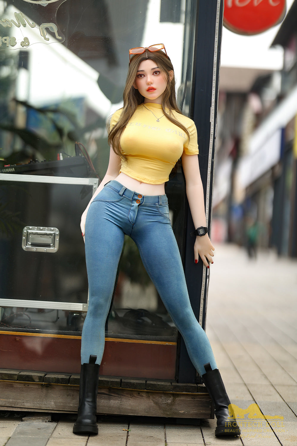159cm/5ft3 F-Cup TPE Sex Doll with S40 Silicone Head