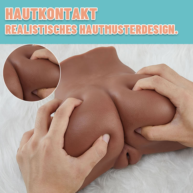 【NEU】OYA Dual-Kanal Realistische Verlockende Sex-Puppe en marron 