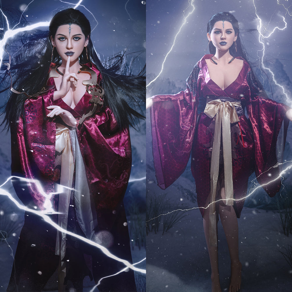 164cm/5ft5 F-cup Big Breast Silicone Sex Doll – #263