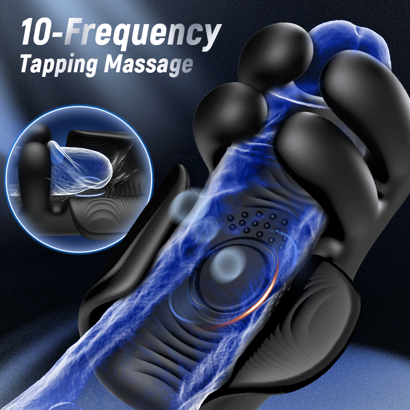 Acmejoy - Evans 10 Pinch Beating Finger Vibrations Penis Vibrator Male BKC Acmejoy - Evans 10 Pinch Beating Finger Vibrations Penis Vibrator Male BKC