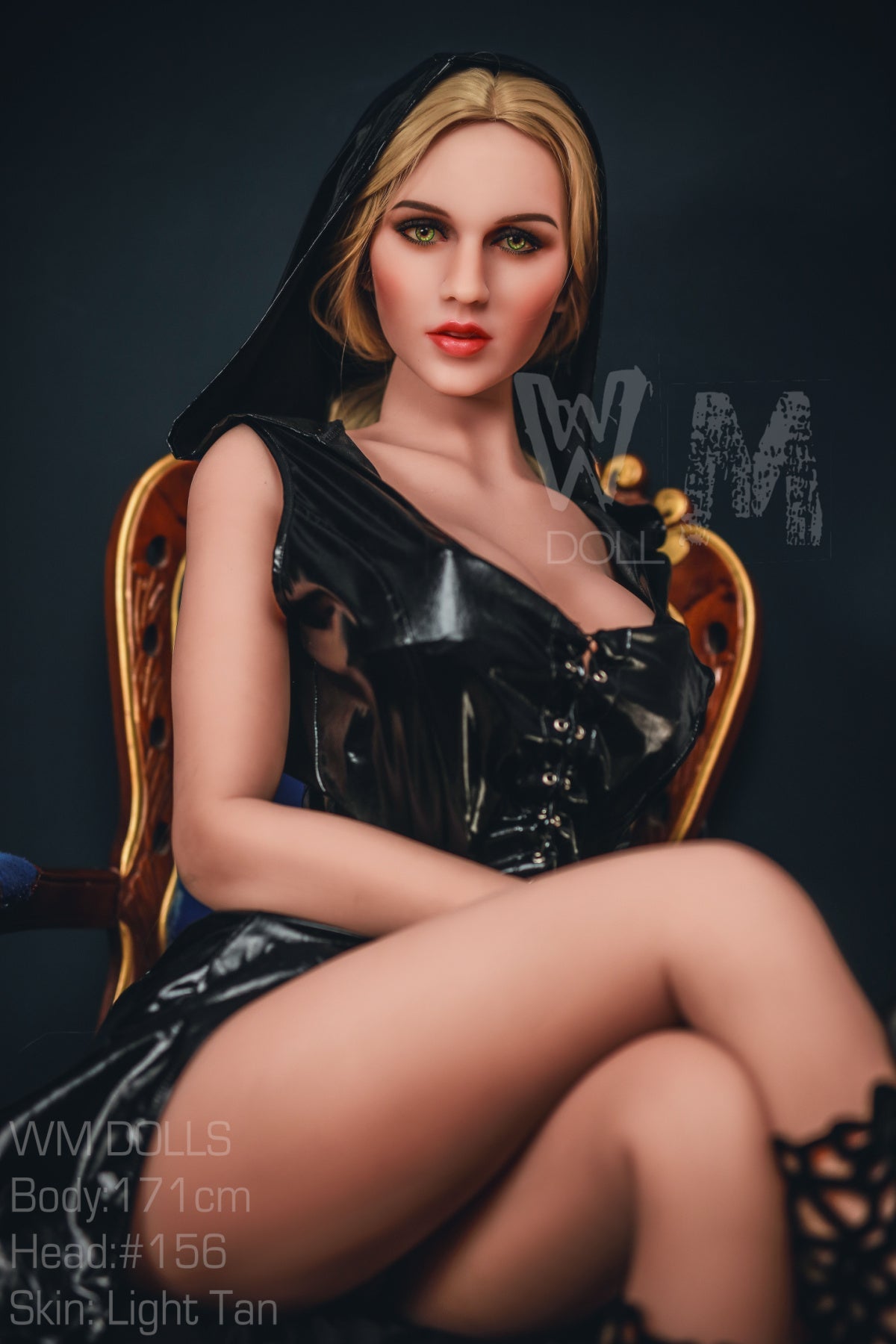 171cm/5ft7 J-cup Light Tanned Blonde TPE Sex Doll with #156 Head B