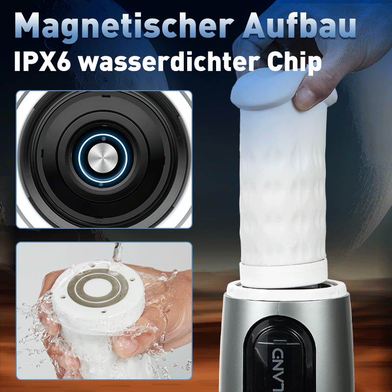 Cupsland 7 Teleskopische Doppel-Vibrations-Eier Training und Masturbation Adult Toy