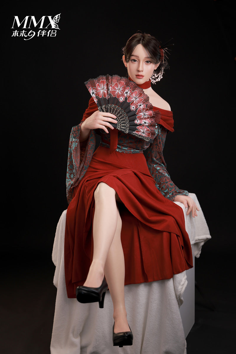 163cm/5ft4 E-Cup Full Silicone Chinese Sex Doll - Mengqi