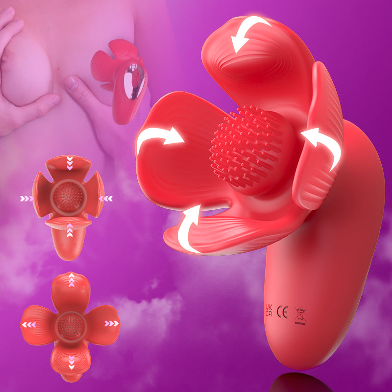 Acmejoy - 10 Pinching 10 Vibrating Nipple Toys Nipple Vibrator BKC Acmejoy - 10 Pinching 10 Vibrating Nipple Toys Nipple Vibrator BKC