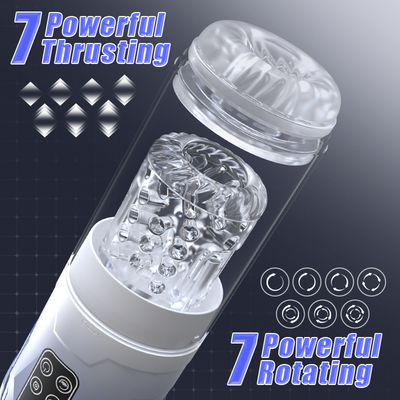 Empyrean - 5 IN 1 Function Male Stroker Masturbator & Penis Pump