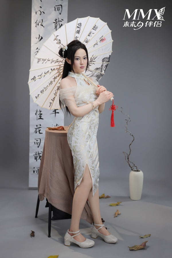 153cm/5ft C-Cup All-In-One Full Silicone Sex Doll - Mengfei