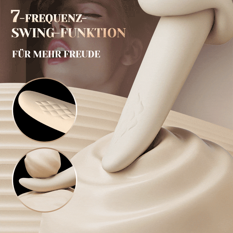 7 Arten von schwingenden et vibrierenden Fettzungenvibratoren, 360°-Schwingung zur Stimulation du Klitoris 