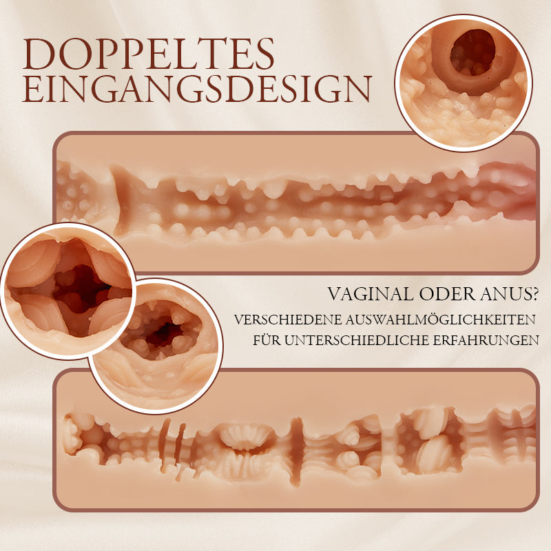 Alisa Vibrieren Realistische Masturbatoren mit Doppelte Eingang 2,5kg