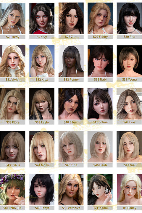 Irontech Doll Silicone Head