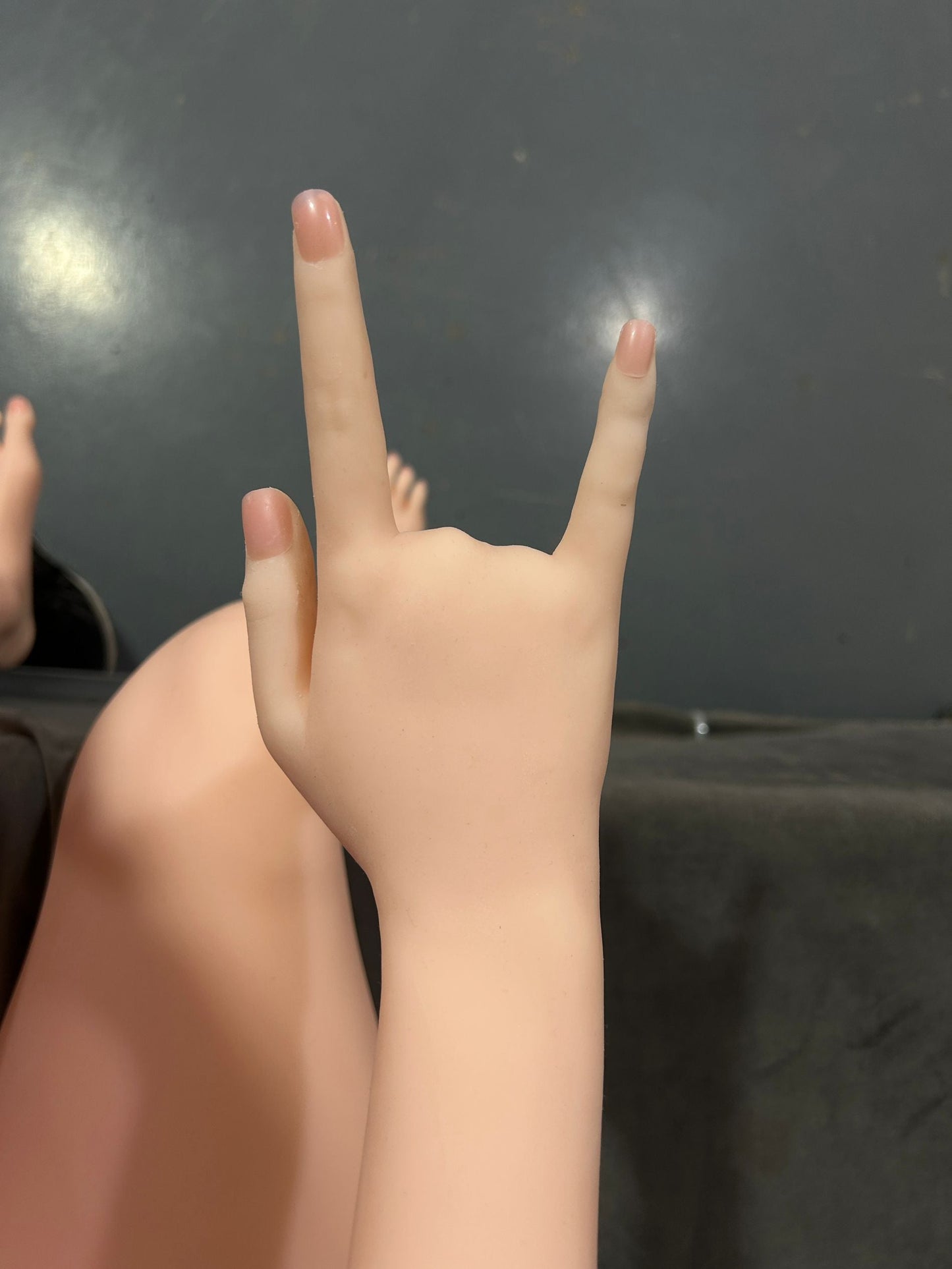 US In Stock - 164cm/5ft5 H-Cup Silicone Head Sex Doll SG1 - Amani Natural