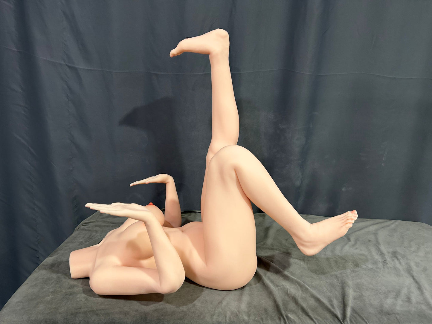 EU In Stock - 159cm/5ft3 E-Cup Silicone Head Sex Doll SG3 - Ada Natural