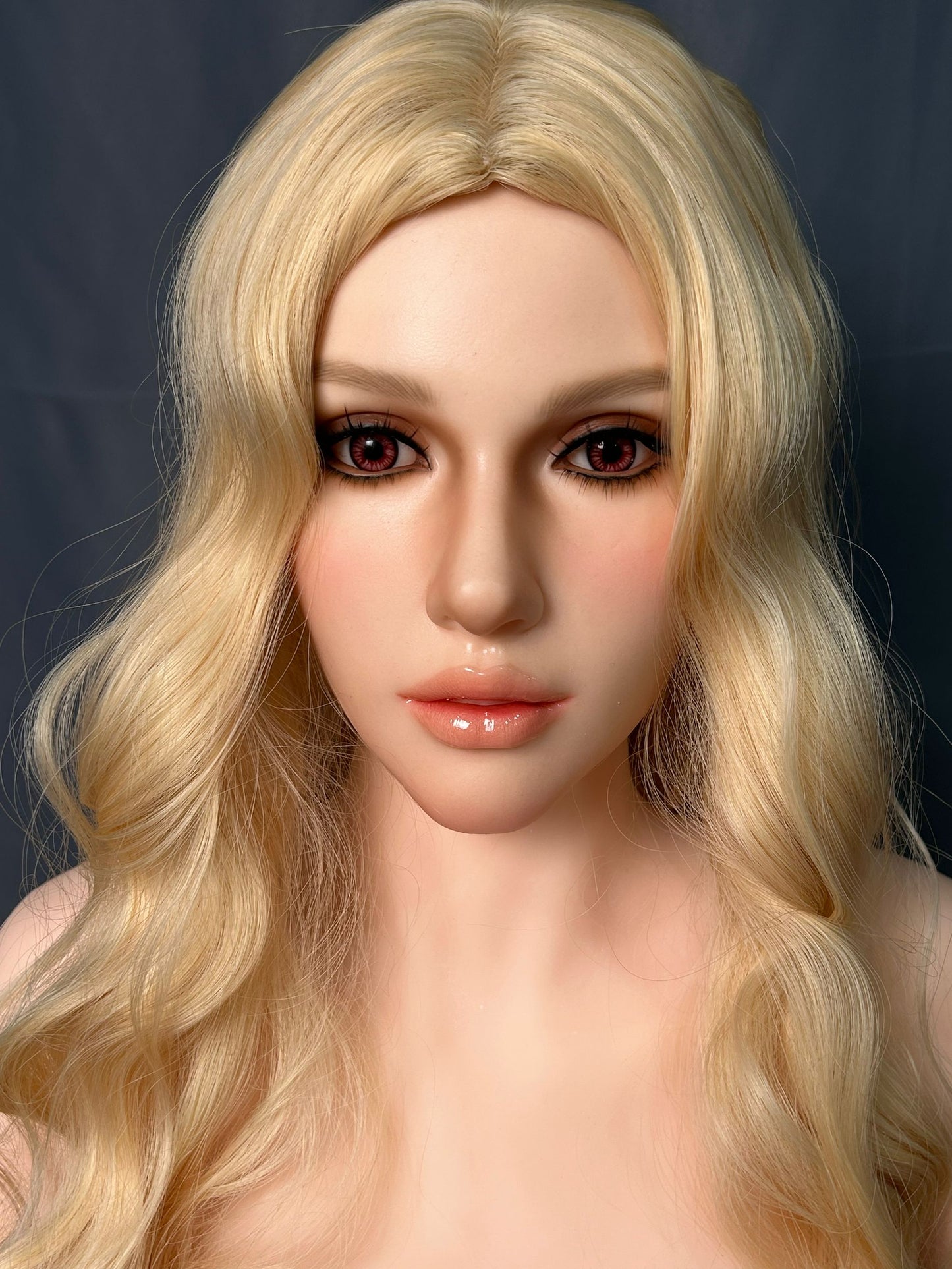 EU In Stock - 163cm/5ft4 C-Cup Silicone Head Blonde Sex Doll SG2 - Cecily Natural