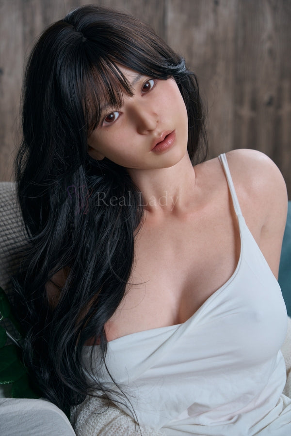 150cm/4ft11 F-Cup Big Breast Japanese Silicone  Sex Doll - R7