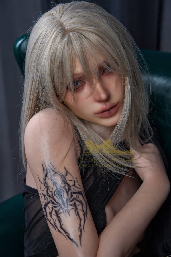 [Natural Optimized Series] 161cm/5ft3 Minus A-Cup Full Silicone Sex Doll 161M - Bailey, Head B1