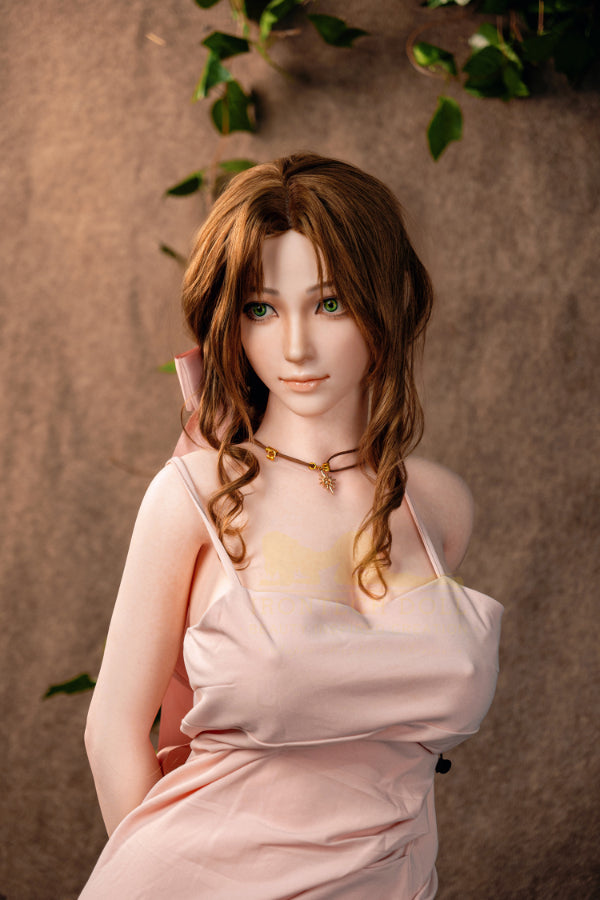 165cm/5ft5 G-Cup Aerith Silicone Sex Doll - S32 Kitty