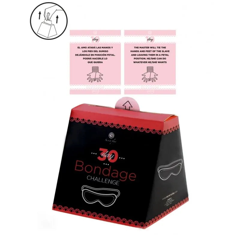 30 Jours Défis Bondage Cartes Bilingues