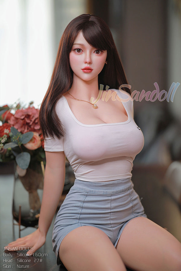 160cm/5ft3 D-cup Korean Silicone Sex Doll – #27