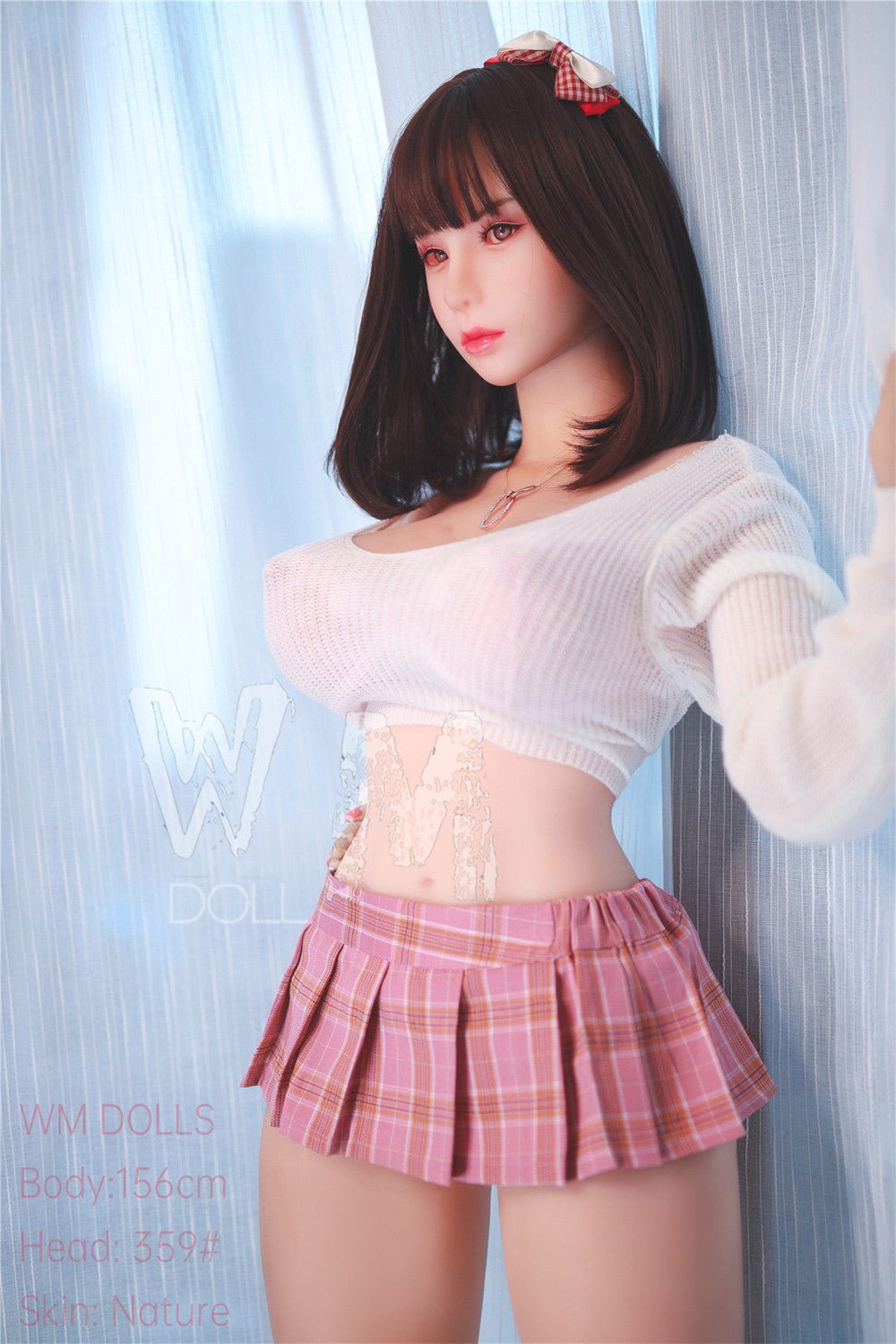 156cm/5ft1 H-Cup Thick TPE Japanese Sex Doll with #359 Head