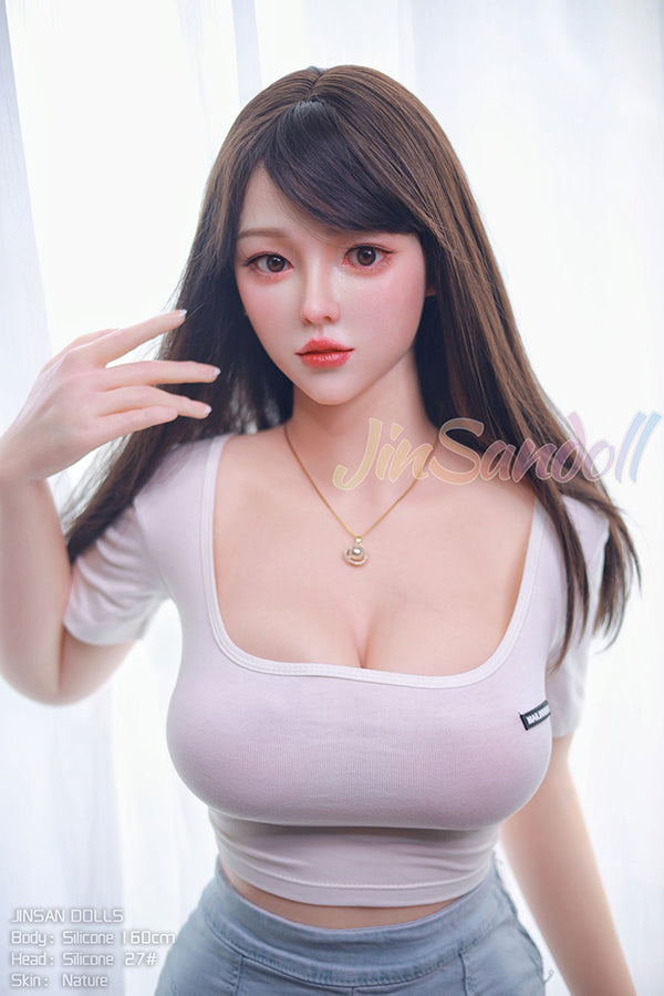 160cm/5ft3 D-cup Korean Silicone Sex Doll – #27
