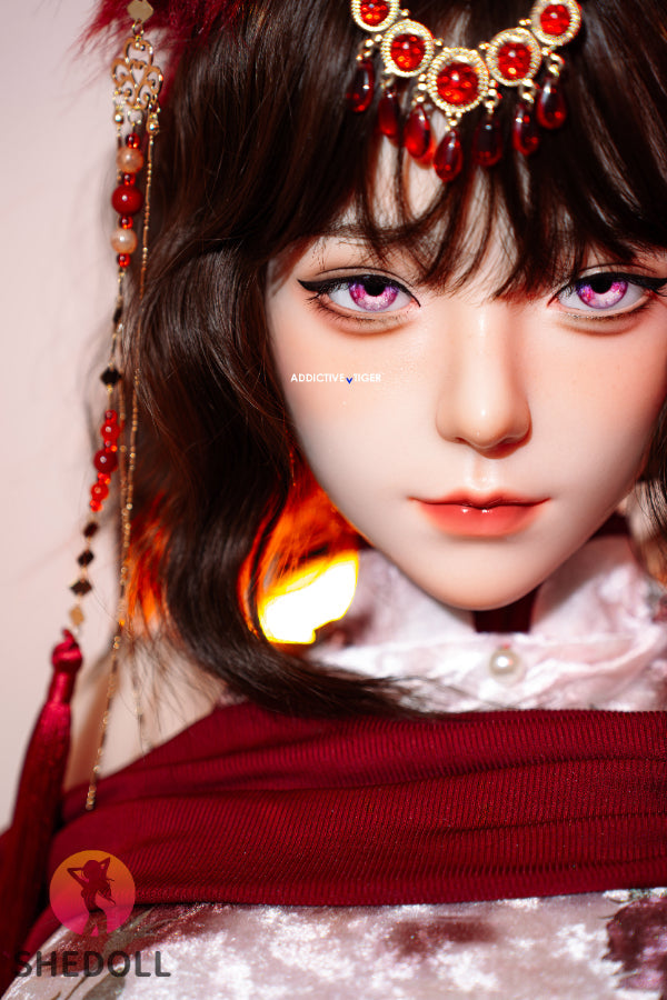 168cm/5ft8 D-cup Silicone Head Love Doll - Guxiaoyu