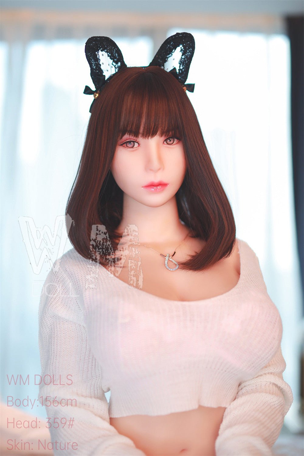 156cm/5ft1 H-Cup Thick TPE Japanese Sex Doll with #359 Head