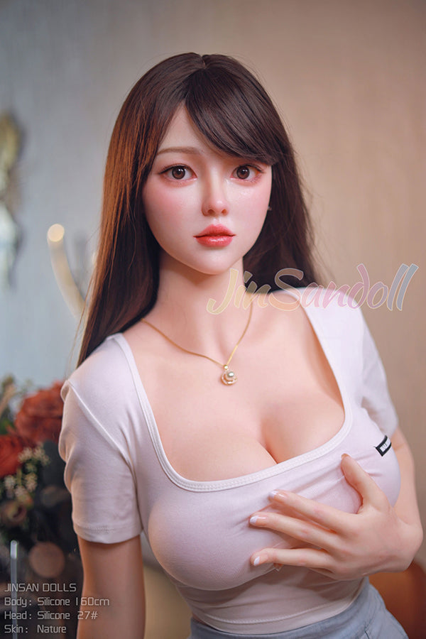 160cm/5ft3 D-cup Korean Silicone Sex Doll – #27