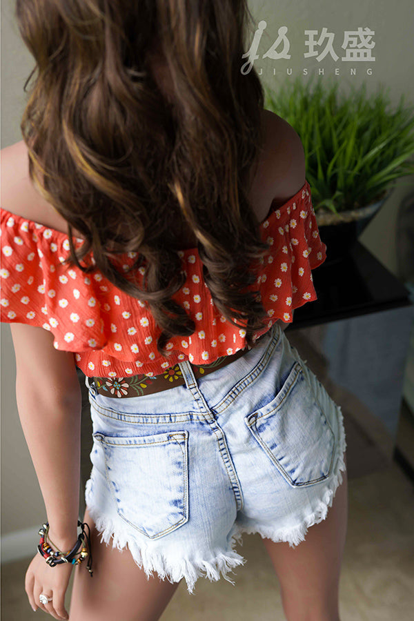 162cm/5ft4 E-cup Silicone Head Sex Doll - #28 Gina