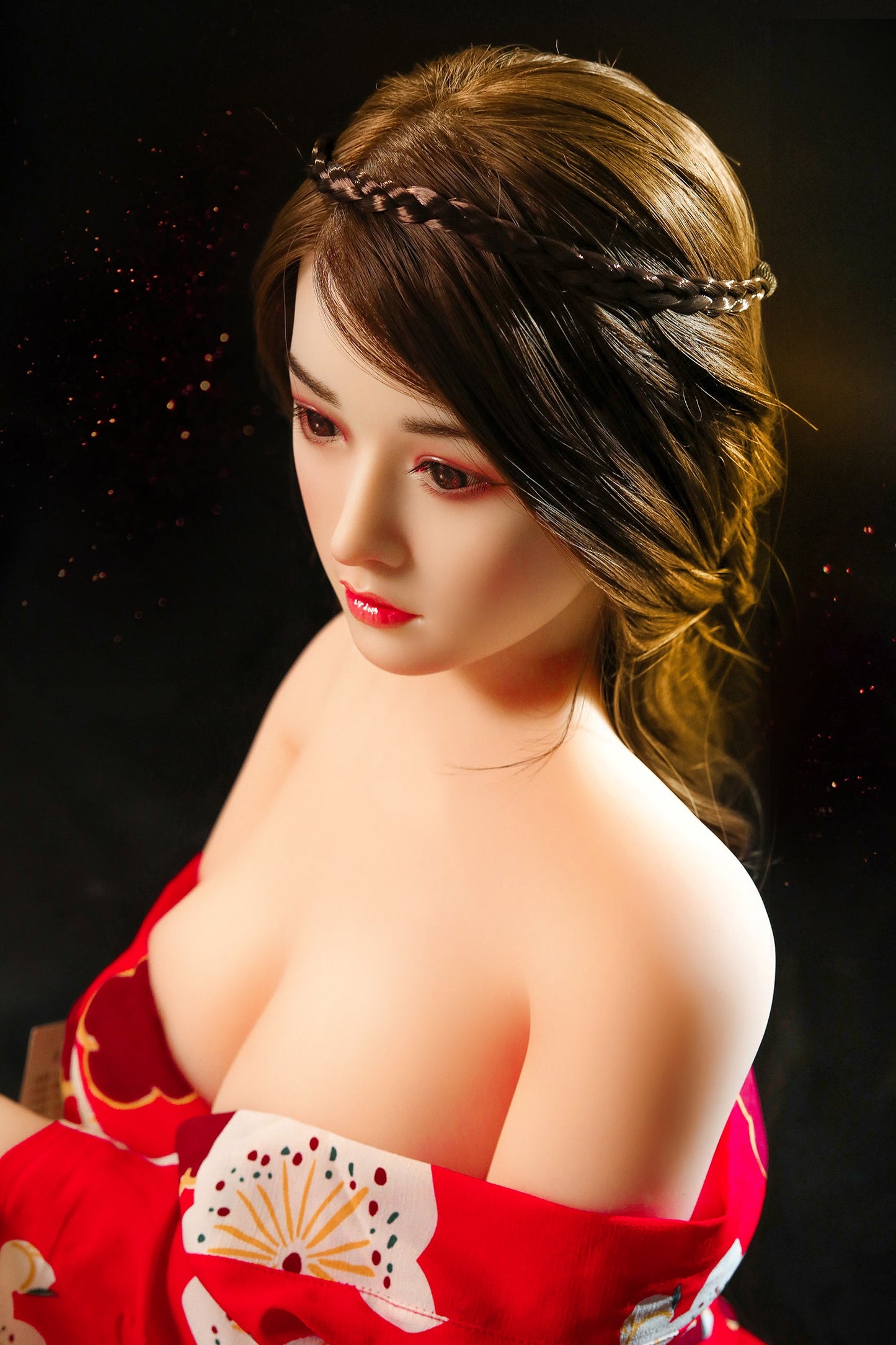 165cm (5.41ft) Small Breasts Silicone Head Sex Doll D3051525 Agemi HB8