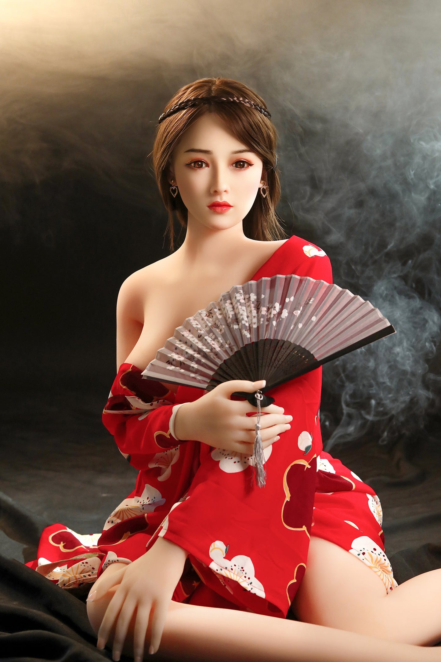 165cm (5.41ft) Small Breasts Silicone Head Sex Doll D3051525 Agemi HB8