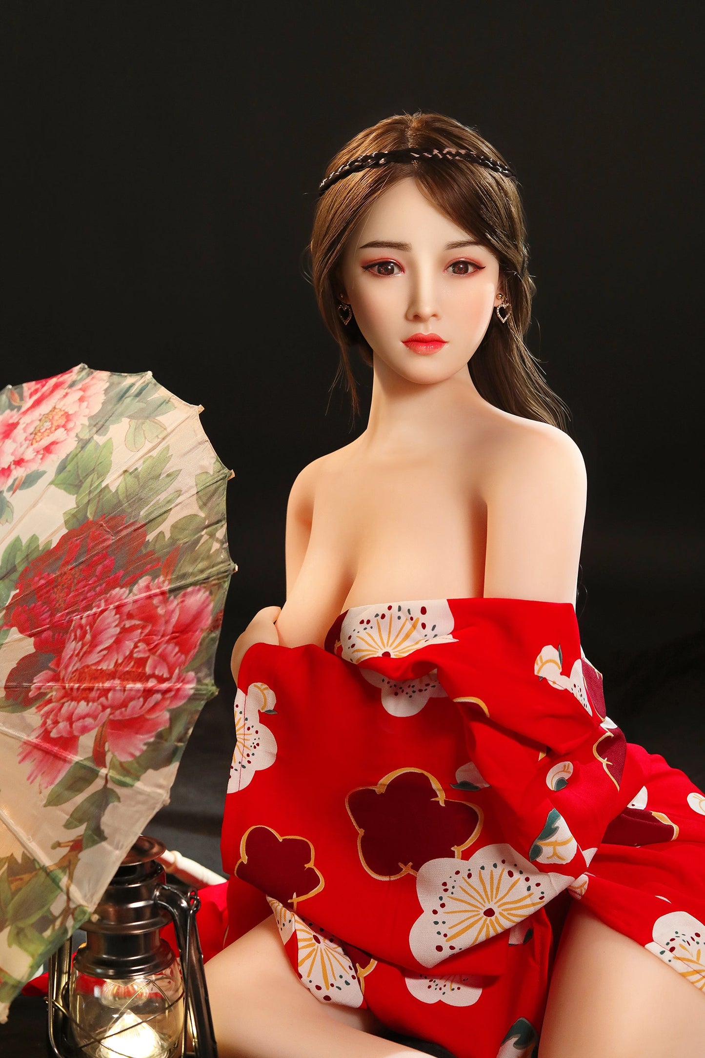 165cm (5.41ft) Small Breasts Silicone Head Sex Doll D3051525 Agemi HB8