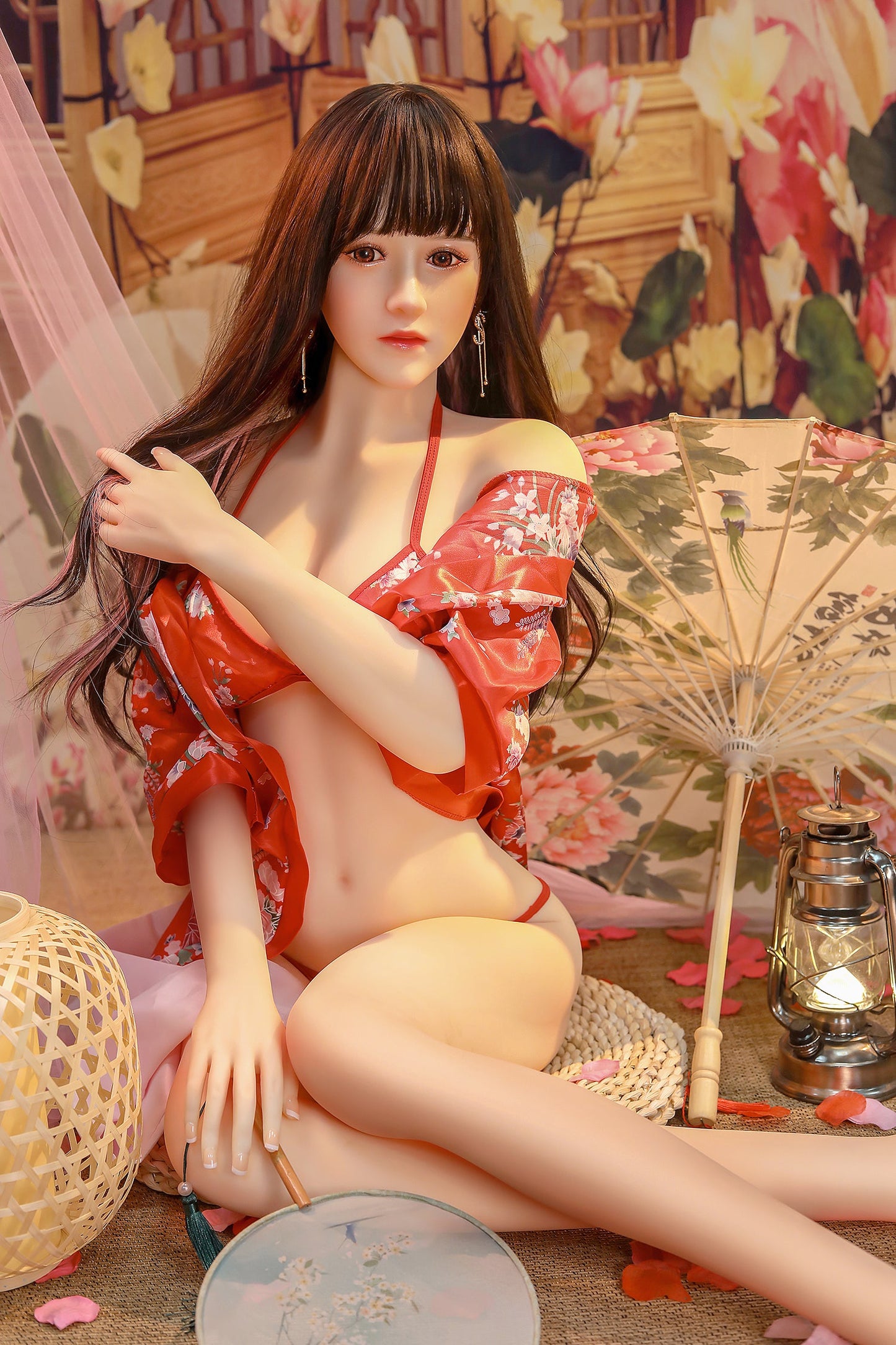 Poupée d'amour japonaise à petits seins de 166 cm (5,45 pieds) D3051530 Etsuko 