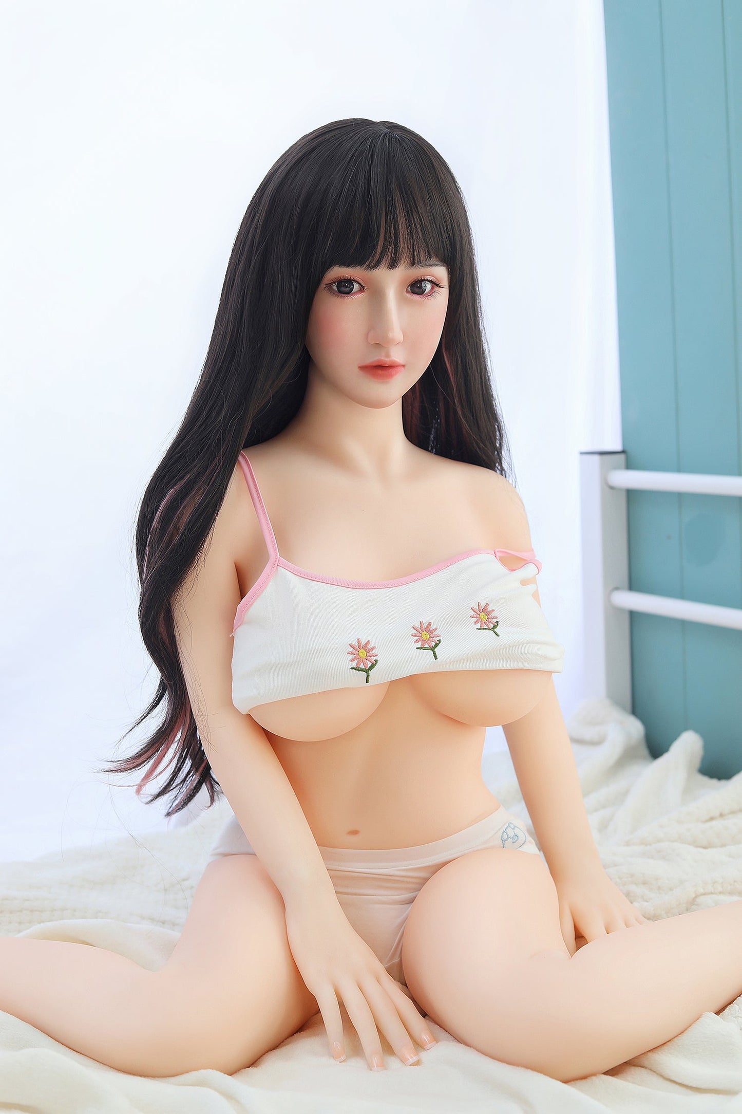 Poupée sexuelle japonaise à gros seins de 140 cm (4,59 pieds) D3051507 Harue 