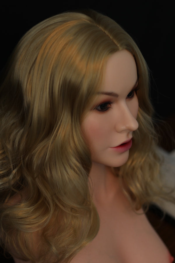 Full Silicone Half Body Breast Sex Doll Torso with #781 Head