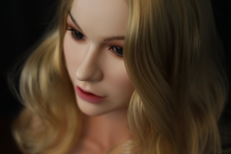 Full Silicone Half Body Breast Sex Doll Torso with #781 Head