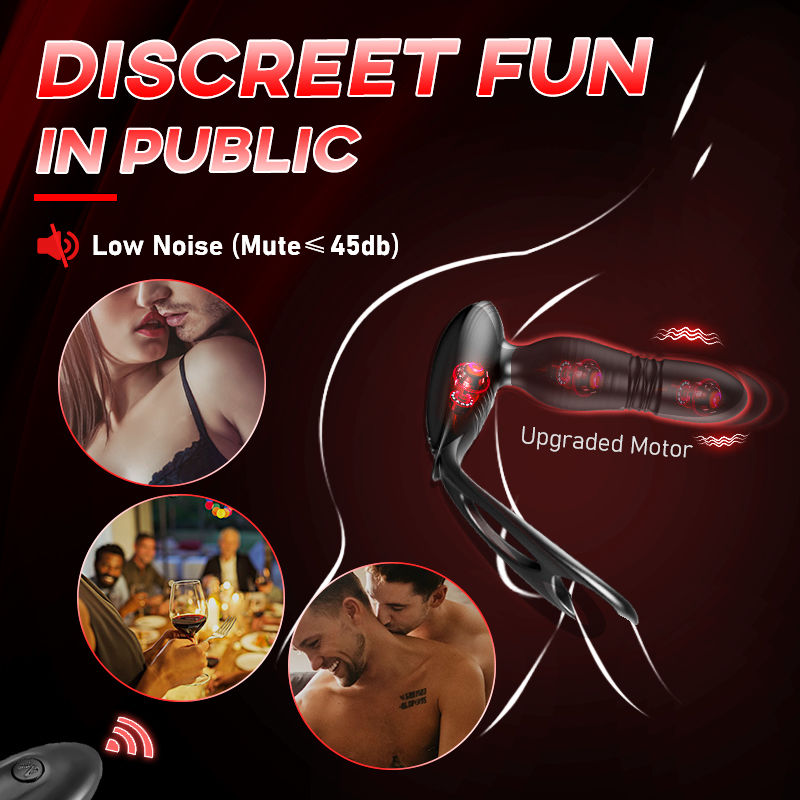 Thrusting Vibrating Prostate Massager - BKC Thrusting Vibrating Prostate Massager - BKC