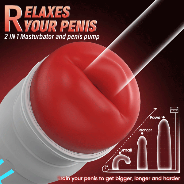 Soren-Saugender vibrierender männlicher Masturbator