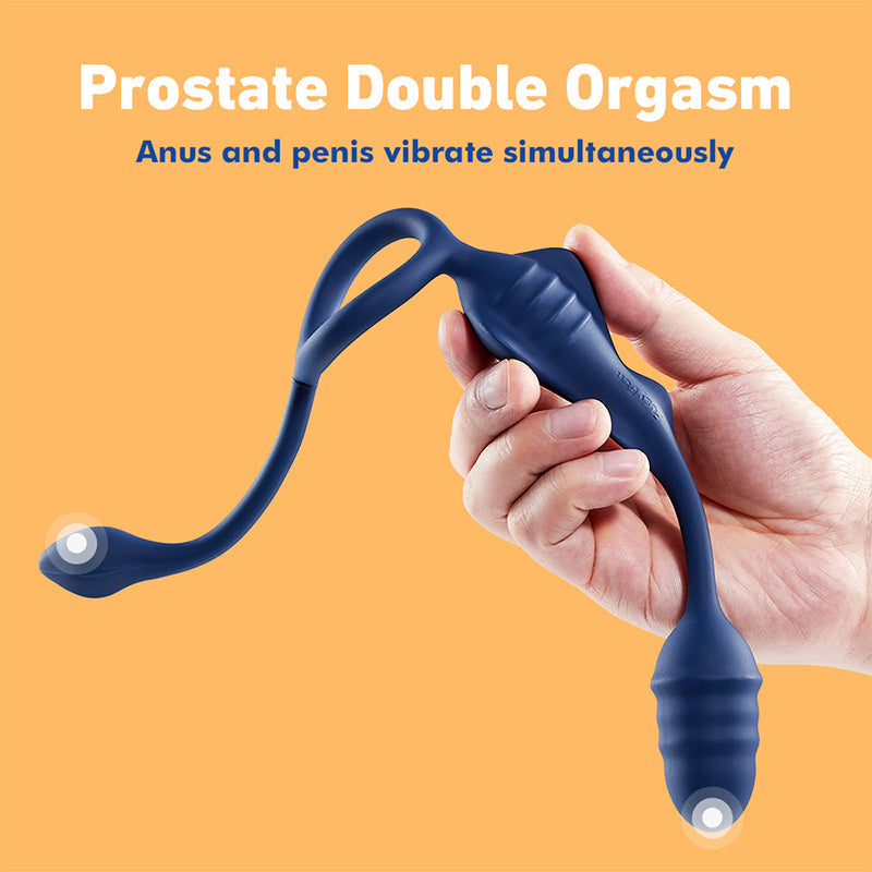 FusyFun- WAVE 9 Vibrating Anal Toy for Couple or Solo Fun BKC FusyFun- WAVE 9 Vibrating Anal Toy for Couple or Solo Fun BKC