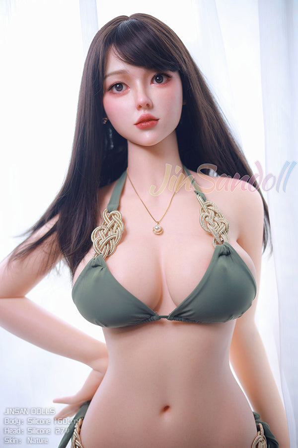 160cm/5ft3 D-cup Korean Silicone Sex Doll – #27