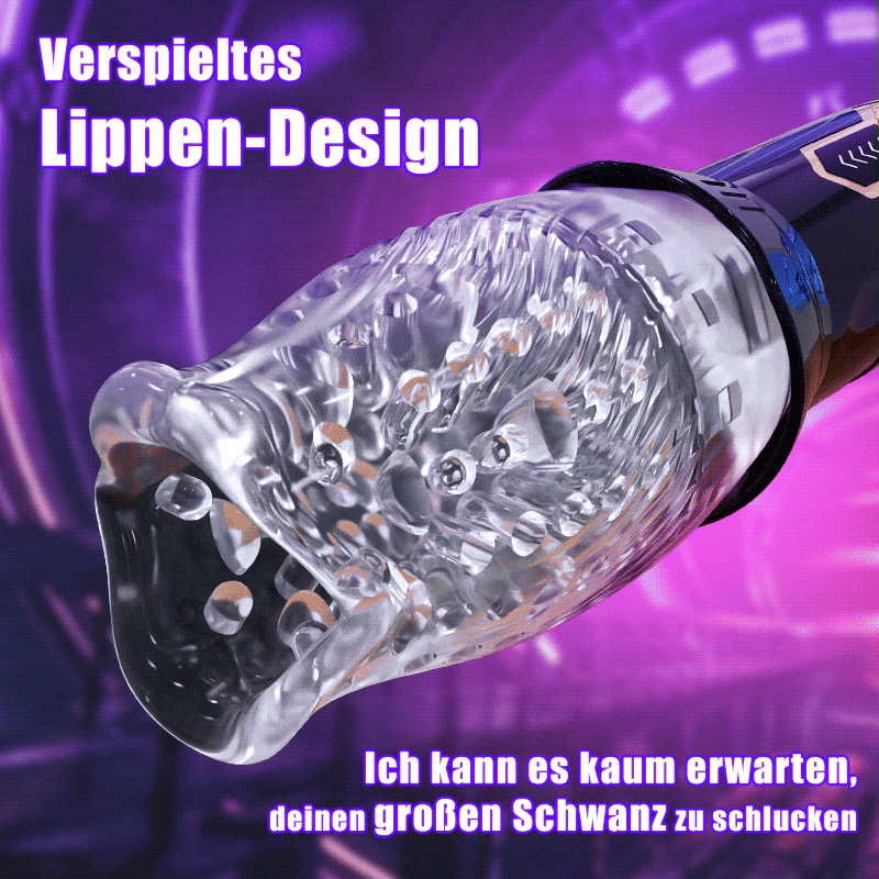 Masturbateur Oralsex Cup 2 en 1 ORKAN 10 vibrations et 6 rotations 